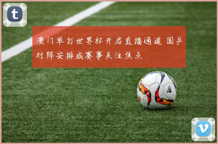 澳门单打世界杯开启直播通道 国乒对阵安排成赛事关注焦点